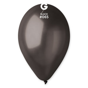 116502 Gemar Metallic Black 11-12" Round