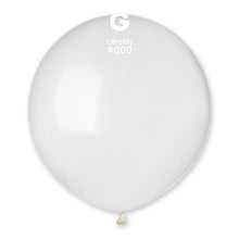 Load image into Gallery viewer, 150056 Gemar Crystal Clear 19" Round (25ct)
