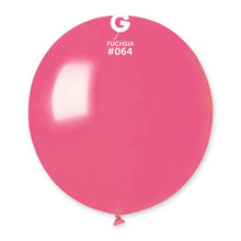 Load image into Gallery viewer, 156454 Gemar Metallic Fuchsia 19&quot; Round (25ct)
