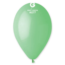 Load image into Gallery viewer, 117707 Gemar Macaron Mint Green 11-12" Round (50ct)

