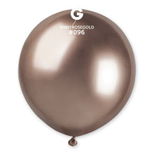 Load image into Gallery viewer, 159653 Gemar Shiny Rose Gold 19" Round (25ct)
