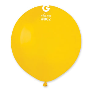 150254 Gemar #002 Yellow 19" Round